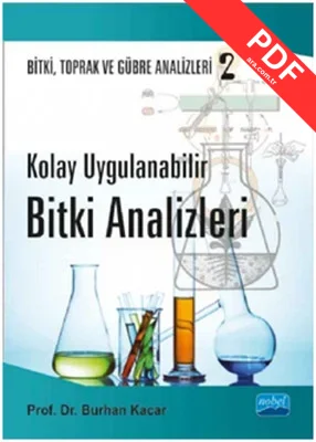 Kolay Uygulanabilir Bitki Analizleri - Bitki Toprak ve Gübre Analizleri: 2 kitap kapağı