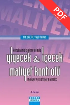 Konaklama İşletmelerinde Yiyecek - İçecek Maliyet Kontrolü kitap kapağı