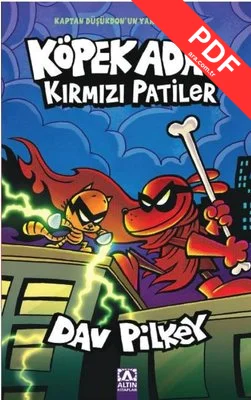 Köpek Adam 12 - Kırmızı Patiler kitap kapağı