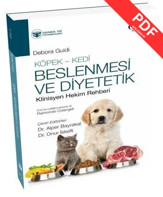 Köpek - Kedi Beslenmesi ve Diyetetik Klinisyen Hekim Rehberi kitap kapağı
