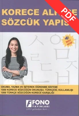Korece Alfabe Sözcük Yapısı kitap kapağı