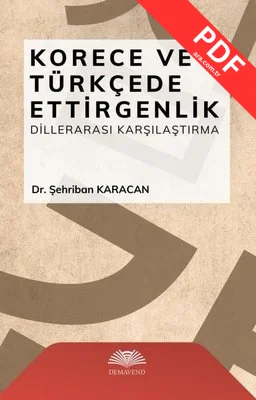 Korece ve Türkçede Ettirgenlik - Dillerarası Karşılaştırma kitap kapağı