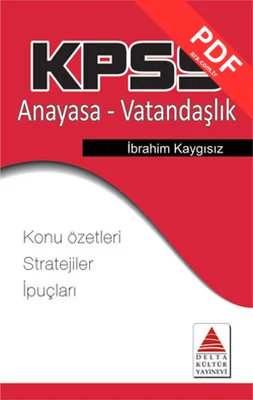 KPSS Anayasa- Vatandaşlık Strateji Kartları kitap kapağı