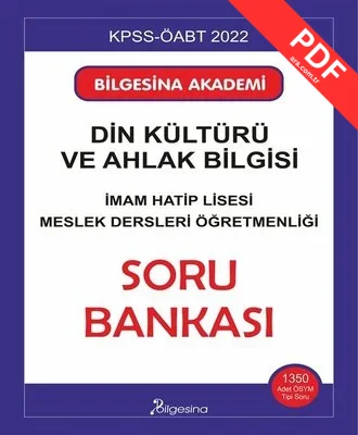 KPSS Din Kültürü ve Ahlak Bilgisi Soru Bankası kitap kapağı
