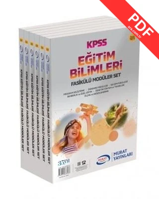 KPSS Eğitim Bilimleri Fasikülü Modüler Set 1271 kitap kapağı
