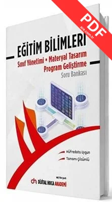 KPSS Eğitim Bilimleri Program Geliştirme Tamamı Çözümlü Soru Bankası kitap kapağı