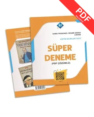 KPSS Eğitim Bilimleri Süper Deneme kitap kapağı