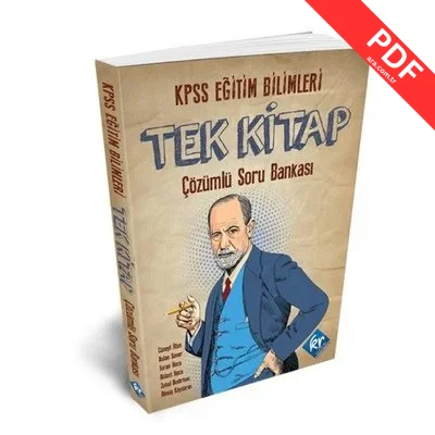 KPSS Eğitim Bilimleri Tek Kitap Çözümlü Soru Bankası kitap kapağı