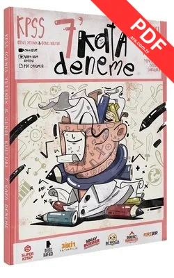 KPSS  Genel Kültür Genel Yetenek  7 Kafa Deneme kitap kapağı
