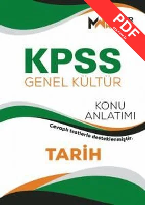 KPSS Genel Kültür - Tarih Konu Anlatımı kitap kapağı