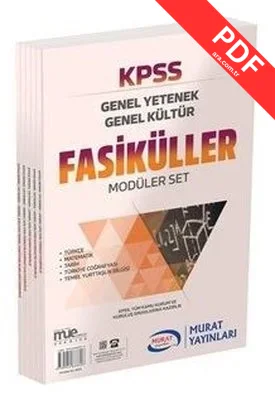 KPSS GYGK Fasiküller Modüler Set 1086 kitap kapağı