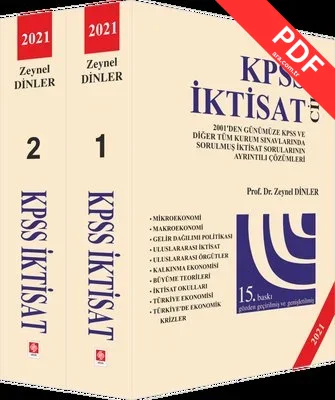 KPSS İktisat 2021 kitap kapağı