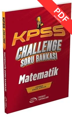 KPSS Matematik CHALLENGE Soru Bankası kitap kapağı