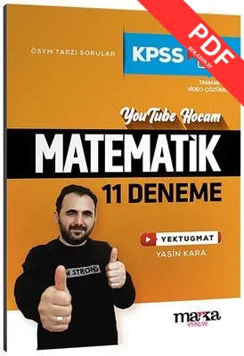 KPSS MatemaWk Youtube Hocam 11 Deneme kitap kapağı