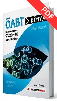 KPSS ÖABT Kimya Öğretmenliği Anorganik Konu Anlatımlı Çözümlü Soru Bankası kitap kapağı