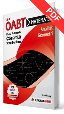 KPSS ÖABT Matematik Öğretmenliği Analitik Geometri Konu Anlatımlı Soru Bankası kitap kapağı