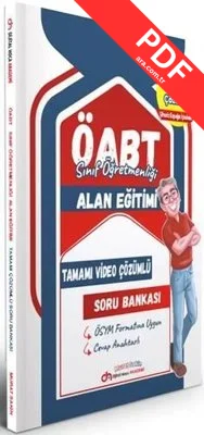 KPSS ÖABT Sınıf Öğretmenliği Alan Eğitimi Soru Bankası kitap kapağı