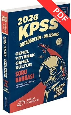 KPSS Ortaöğretim - Önlisans 5 Ders Tek Kitap Soru Bankası kitap kapağı