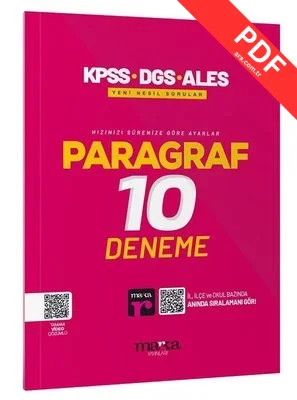 KPSS Paragraf Yeni Nesil 10 Deneme kitap kapağı