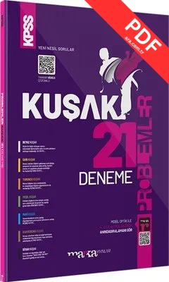 KPSS Problemler 21 Kuşak Deneme kitap kapağı