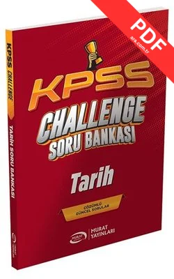 KPSS Tarih CHALLENGE Soru Bankası kitap kapağı