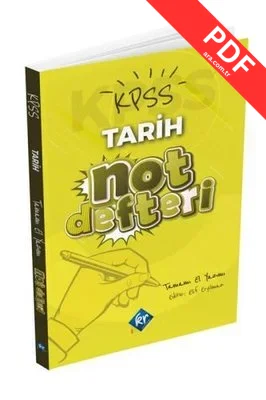 KPSS Tarih El Yazısı Konu Anlatım Defteri kitap kapağı