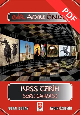 KPSS Tarih Soru Bankası-Bir Adım Önde kitap kapağı