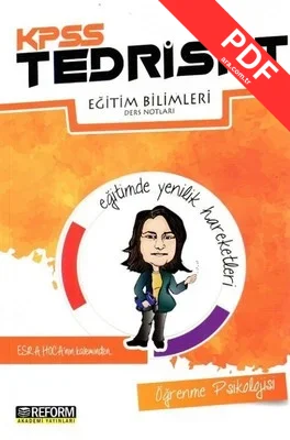 KPSS Tedrisat Eğitim Bilimleri Rehberlik Ders Notları kitap kapağı
