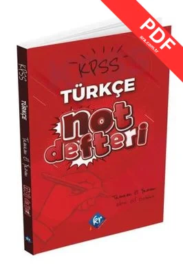 KPSS Türkçe El Yazısı Konu Anlatım Defteri kitap kapağı