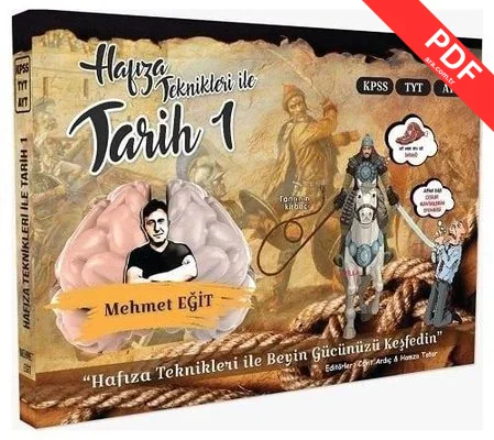 KPSS TYT AYT Hafıza Teknikleri İle Tarih 1 kitap kapağı