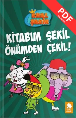 Kral Şakir 16 - Kitabım Şekil Önümden Çekil! kitap kapağı