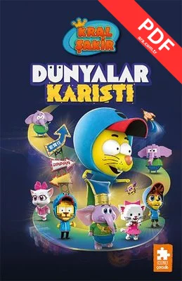 Kral Şakir Dünyalar Karıştı kitap kapağı