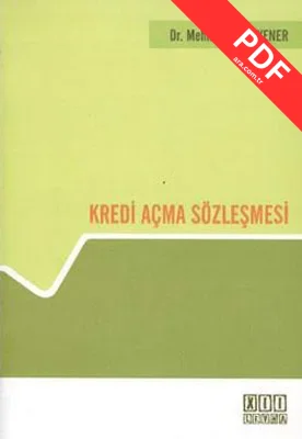 Kredi Açma Sözleşmesi kitap kapağı