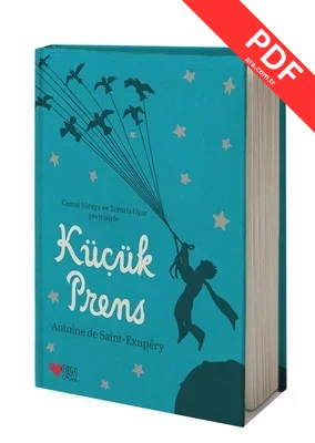 Küçük Prens Özel Baskı-Mavi kitap kapağı