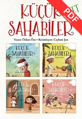 Küçük Sahabiler Seti 2- 4 Kitap Takım kitap kapağı