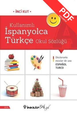 Kullanımlı İspanyolca Türkçe Okul Sözlüğü kitap kapağı