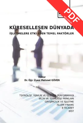 Küreselleşen Dünyada İşletmelere Etki Eden Temel Faktörler kitap kapağı