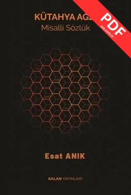 Kütahya Ağzı - Misalli Sözlük kitap kapağı