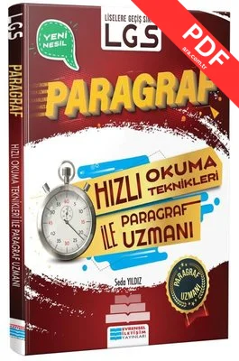 LGS Hızlı Okuma Teknikleri İle Paragraf Uzmanı kitap kapağı