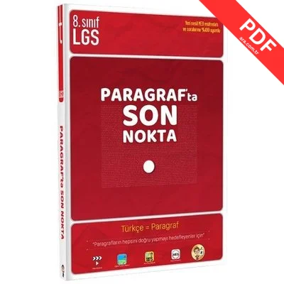 LGS Paragrafta Son Nokta kitap kapağı