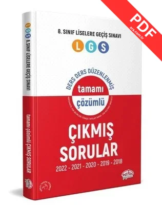 LGS Çıkmış Sorular - Tamamı Çözümlü