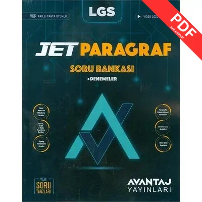 LGS Jet Paragraf Soru Bankası + Denemeler kitap kapağı