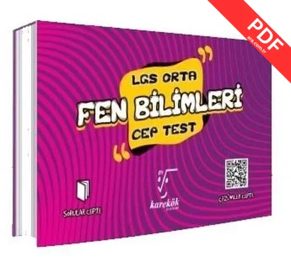 LGS Orta Fen Bilimleri Cep Test kitap kapağı