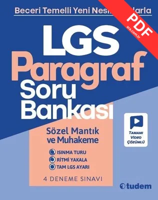 LGS Paragraf Soru Bankası kitap kapağı
