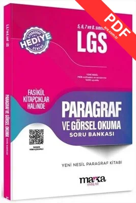 LGS Paragraf ve Görsel Okuma Soru Bankası kitap kapağı