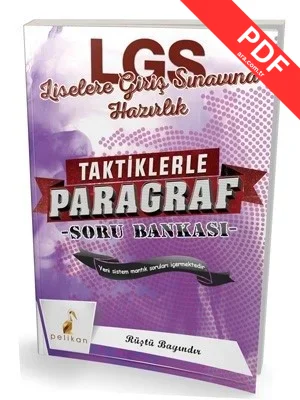 LGS Taktiklerle Paragraf Soru Banka kitap kapağı