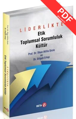 Liderlikte Etik Toplumsal Sorumluluk Kültür kitap kapağı