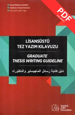 Lisansüstü Tez Yazım Kılavuzu kitap kapağı
