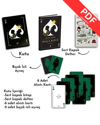 Maça Kızı 8 - 2.Kitap Seti - Kutulu kitap kapağı