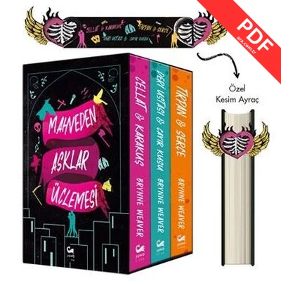 Mahveden Aşklar Üçlemesi Seti - 3 Kitap Takım - Kutulu kitap kapağı